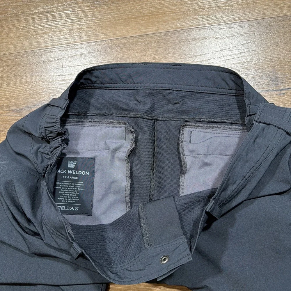 MACK WELDON Radius Flex Pants Black Size 2XL 40 x 30